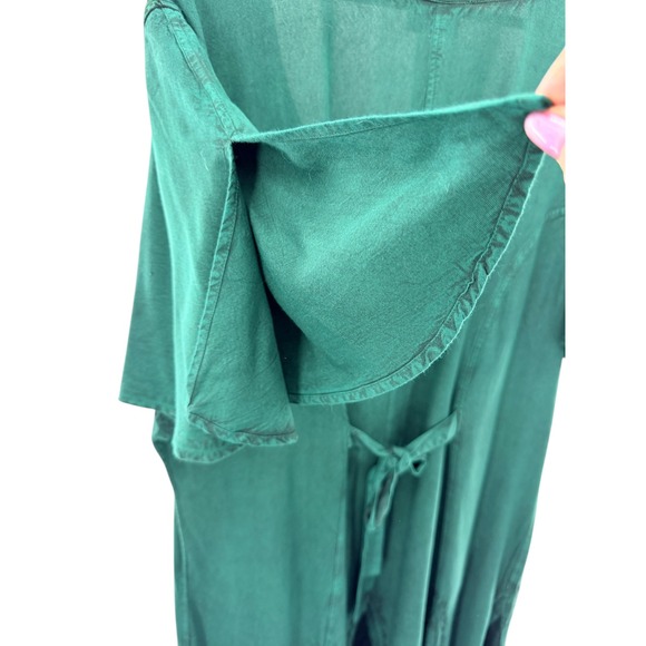 HolyClothing Green Belladonna Embroidered Dress Plus Size 3X Renaissance Cosplay - Picture 9 of 10